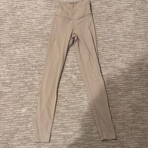 High-Waist Taupe Leggings for Women